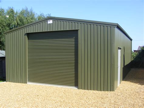 steel outbuildings garages